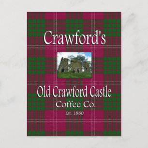 Postale Crawford's Old Crawford Castle Coffee Co. Carte po