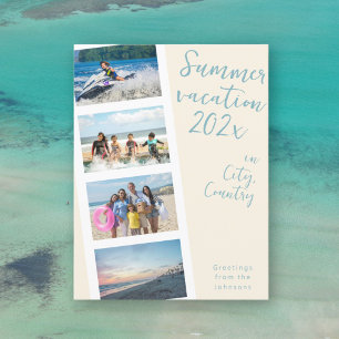Postale Créer votre propre photo de vacances d'été Carte p
