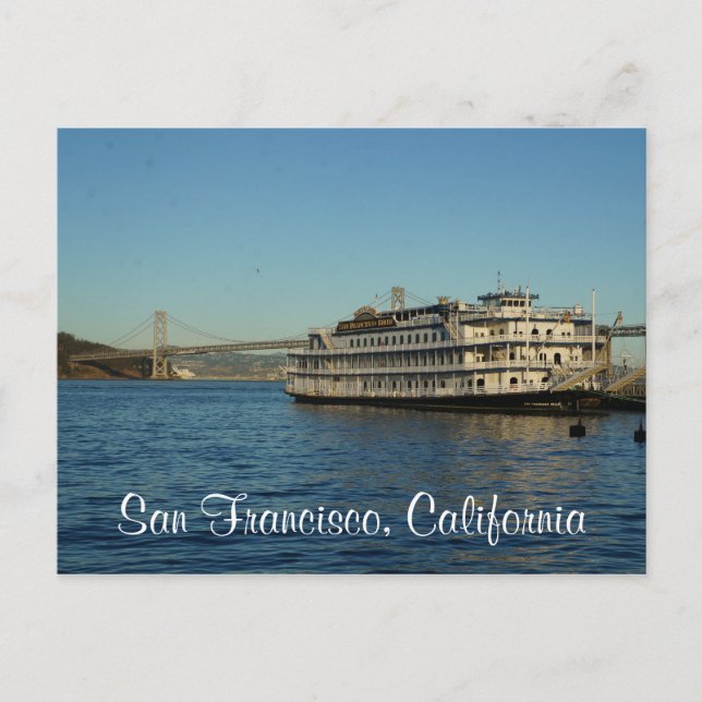 Postale Croisière Hornblower de San Francisco #3 Carte pos (Devant)