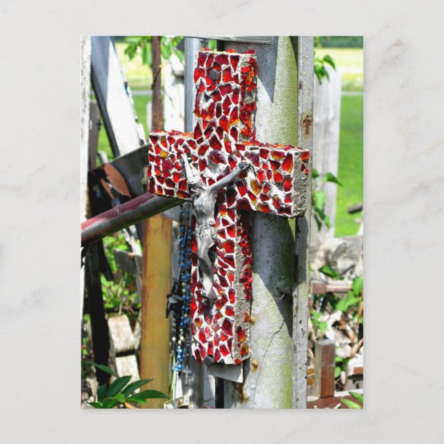 Postale Croix-Rouge chrétienne Bénédiction de Jésus Carte  (Devant)