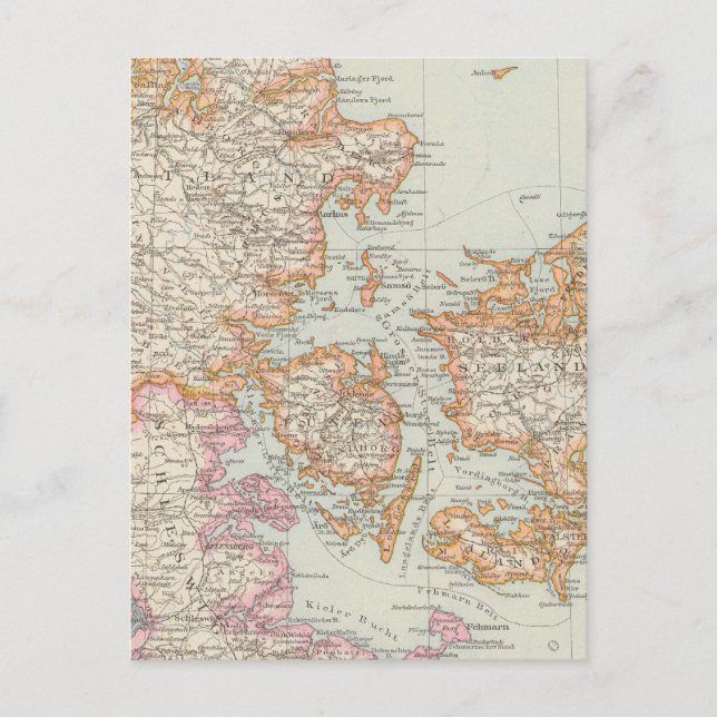 Postale Danemark - Carte - Danemark (Devant)