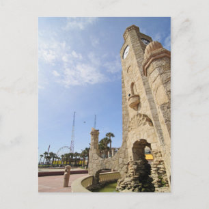 Postale Daytona Beach Boardwalk Horloge Tower Carte postal