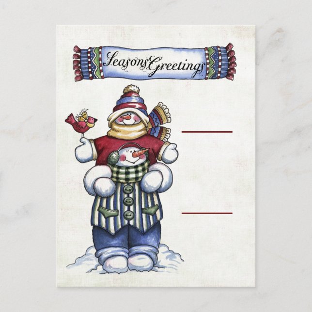 Postale Détenteurs de carte sucre de canne (Devant)