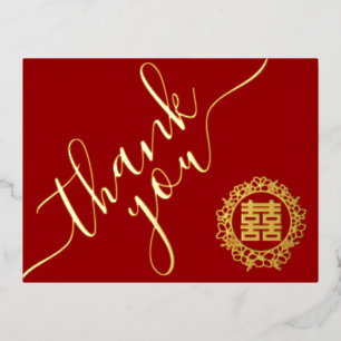 Postale D'invitation À Feuilles D'aluminium Carte de remerciement de couronne florale de maria