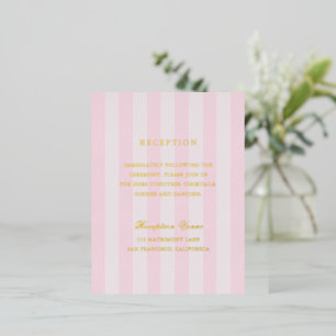 Postale D'invitation À Feuilles D'aluminium Carte d'enveloppe en feuille métallique de mariage
