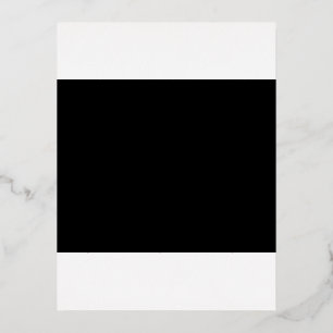 Postale D'invitation À Feuilles D'aluminium Carte Magnétique Mince