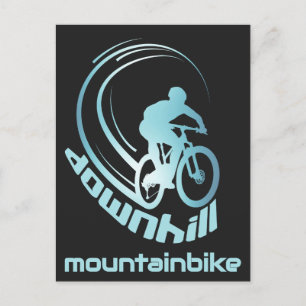 Postale Downhill Mountainbike MTB Mountain bike Carte post