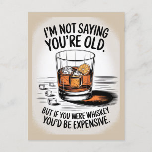 Postale Drôle carte d'anniversaire pour papa grand-père Wh