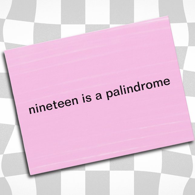 Postale Drôle chiffres romains plaisanteries sur une carte (Créateur téléchargé)