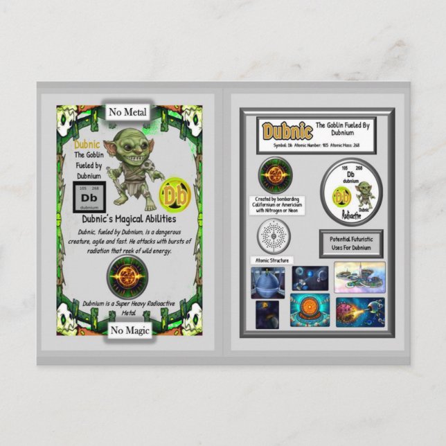 Postale Dubnic Présente la Carte à Collectionner de Dubniu (Devant)