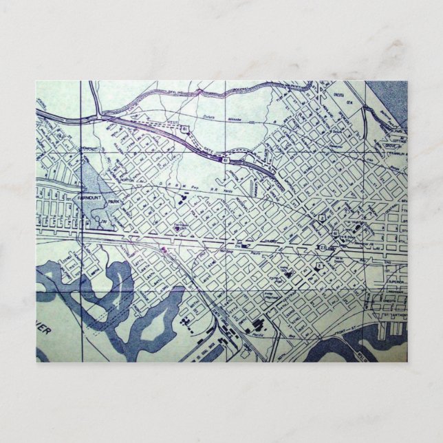 Postale Duluth, MN Carte Vintage (Devant)