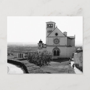 Postale Église de St. François d'Assise, Italie, Carte pos