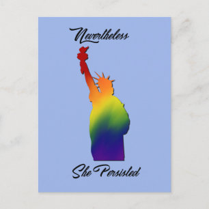 Postale Elle A Néanmoins Persisté À Manifester Carte Posta