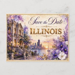 Postale Faire carte de faire-part de mariage Save the Date