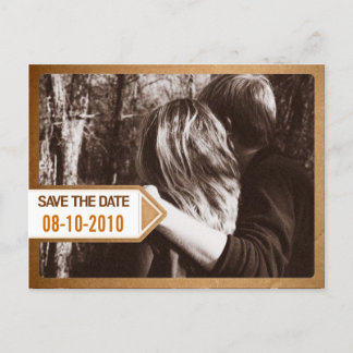 Postale Faire-part Avis postal Enregistrer la carte de date