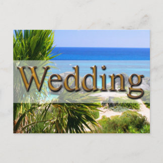 Postale Faire-part Carte Créative Save The Date