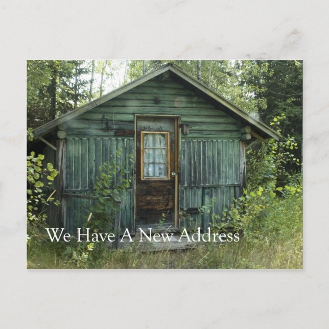 Postale Faire-part Carte de changement d'adresse #22 (Devant)