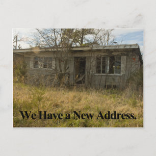 Postale Faire-part Carte de changement d'adresse #30