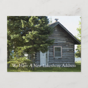 Postale Faire-part Carte de Changement d'Adresse - Lakeshore