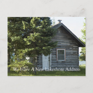 Postale Faire-part Carte de Changement d'Adresse - Lakeshore