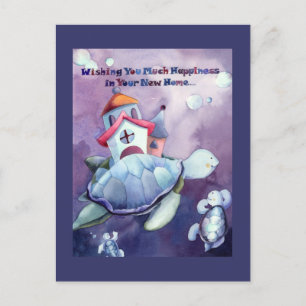 Postale Faire-part Carte de félicitations pour votre nouvelle maison