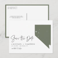 Carte de l'État du Nevada en couleur taupe Code QR