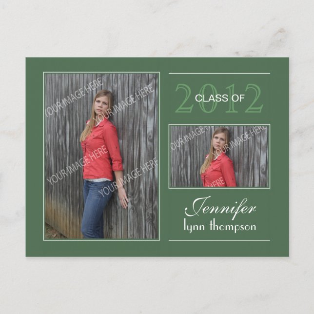 Postale Faire-part Carte de maison ouverte de remise de diplômes (Devant)