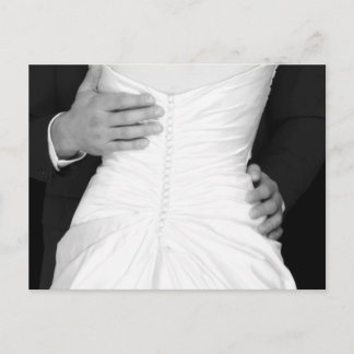 Postale Faire-part Carte de Mariée et Marié pour Sauvegarder les Date