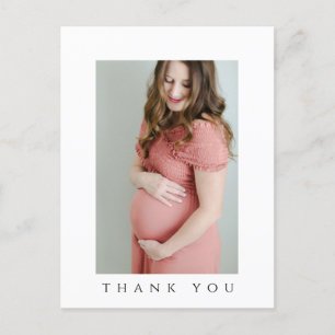 Postale Faire-part Carte de remerciement pour Baby Shower