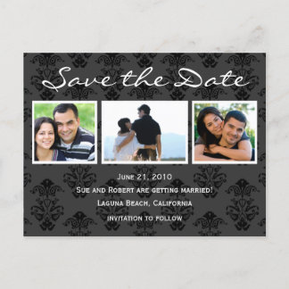 Postale Faire-part Carte de sauvegarde de date