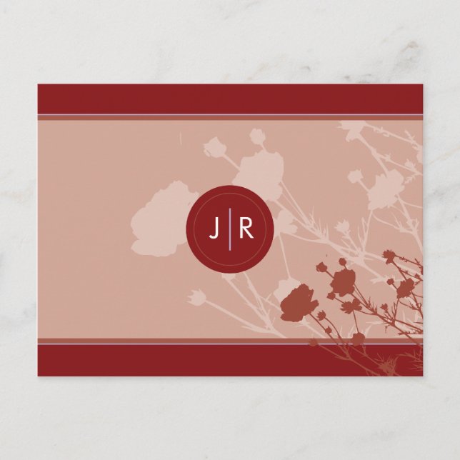 Postale Faire-part CARTE DE SAUVEGARDE DE DATE :: Michelle W. (Devant)