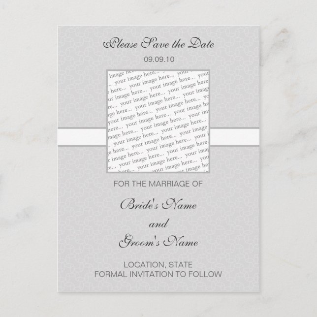 Postale Faire-part Carte personnalisée (Devant)