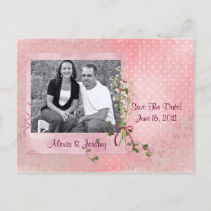 Postale Faire-part Carte photo "Sauvez la date"