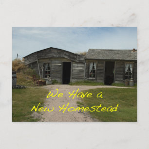 Postale Faire-part Changement de carte d'adresse : Nouvelle maison