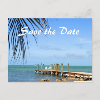 Postale Faire-part Économies de mariage de destination la carte
