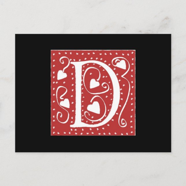 Postale Faire-part Monogrammes Mariages Enregistrer La Carte Date (Devant)