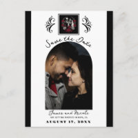 Rouges & Noires Roses Blanches Squelette Carte de