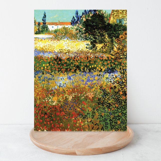 Postale Flower Garden France Vincent van Gogh Carte postal (Créateur téléchargé)