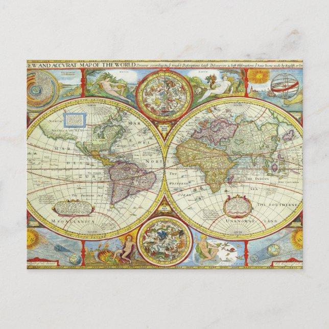Postale Fun vieux modèle de carte vintage (Devant)