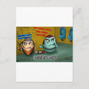 Postale Gangs d'oeufs pourris Drôle Tee - shirt Mugs Carte