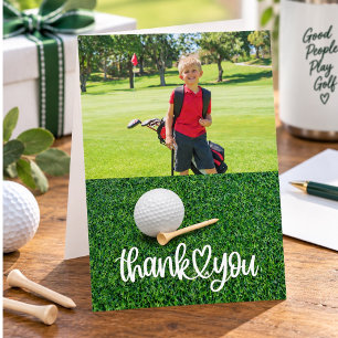 Postale Golf Créez votre propre carte de remerciement