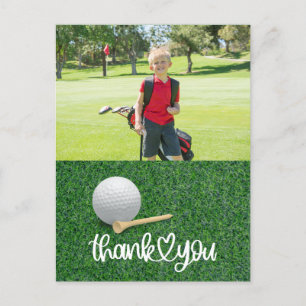 Postale Golf Créez votre propre carte de remerciements