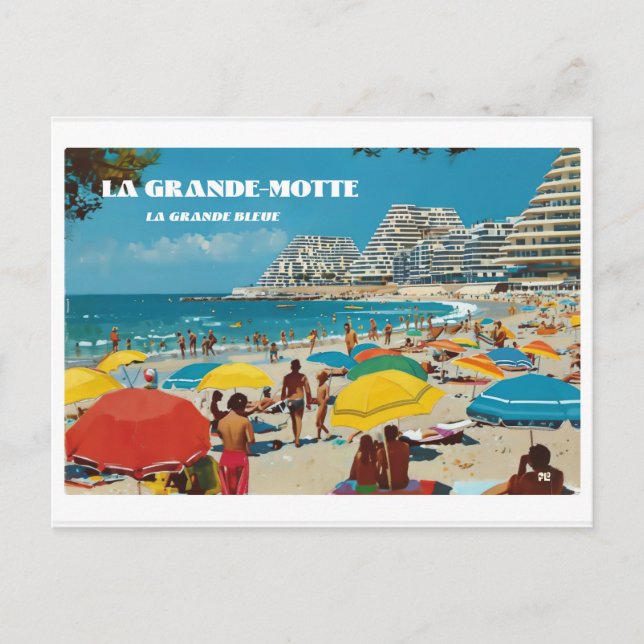 Postale Grande-motte, carte postale, QZE32F5-2 (Devant)