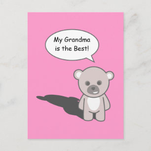 Postale Grandma carte postale1