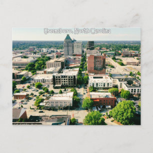 Postale Greensboro, Caroline du Nord Voyage par carte post