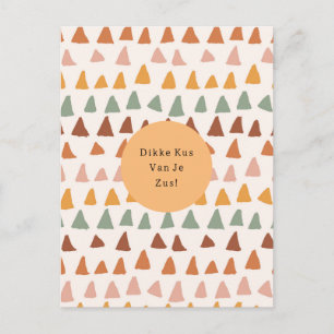 Postale Gros Bisous De Ta Soeur Carte De Citation