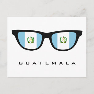 Postale Guatemala Shades texte personnalisé et carte posta
