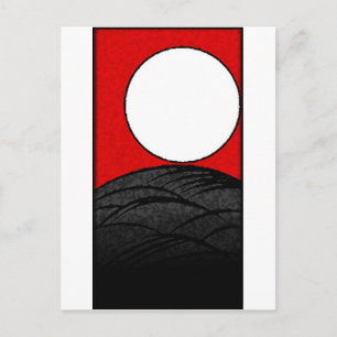 Postale hanafuda carte japonaise (JAPON KYOTO)