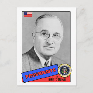 Postale Harry S. Carte de baseball Truman