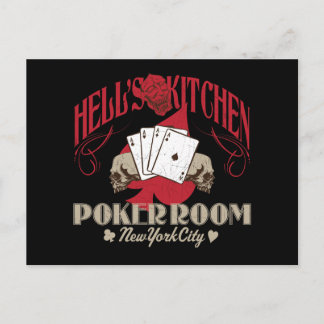 Postale Hells Kitchen Poker Room, New York City Carte post